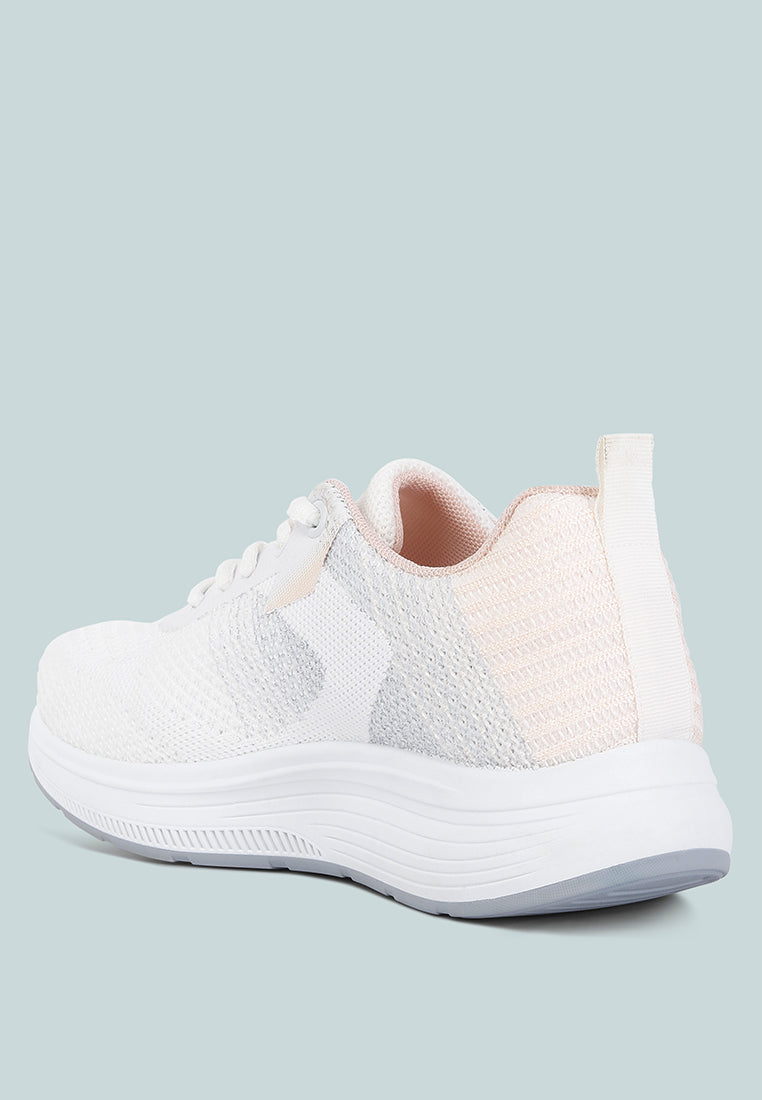 Synthia Contrasting Chunky Sneakers - Glamourous Grace