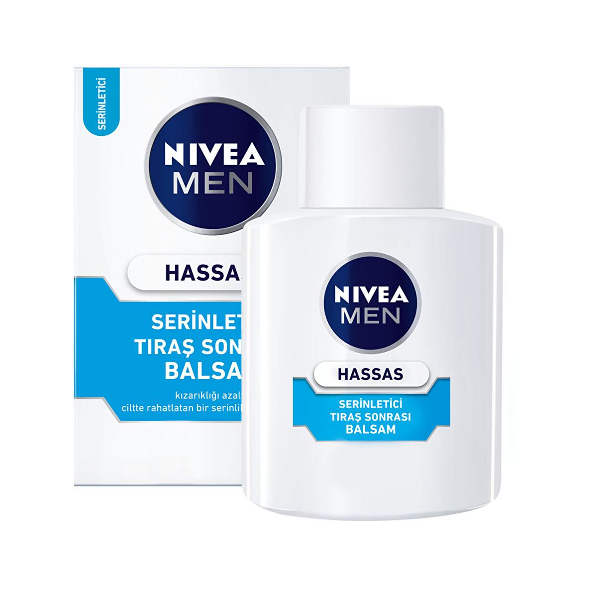 Nivea Men Alcohol-Free After Shave Balm for Sensitive Skin - Soothing, Cooling, and Refreshing Post Shave Care - Glamourous Grace