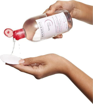 Bioderma Sensibio H2O Micellar Makeup Remover for Sensitive Skin - Gentle, Dermatologically Tested, 16.91 fl oz - Glamourous Grace