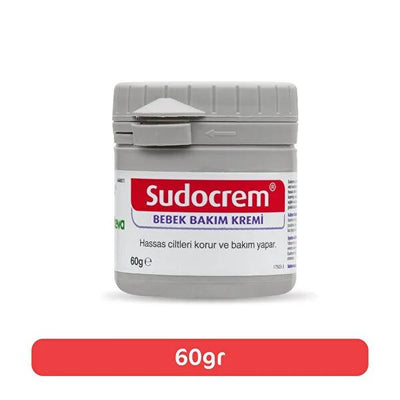 Sudocrem Baby Care Cream - Safe Protection & Soothing for Sensitive Skin - 60g - Glamourous Grace