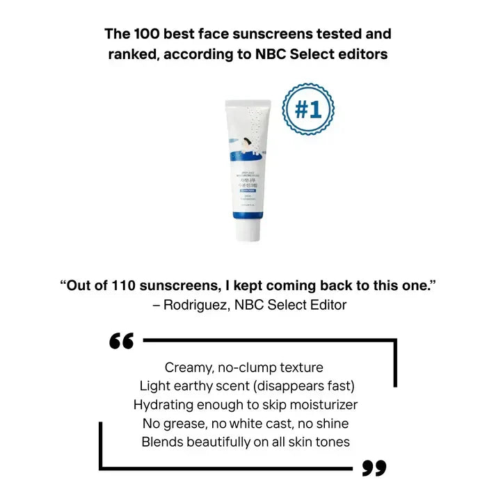 ROUNDLAB Birch Juice Moisturizing Sunscreen UVLock SPF 45+ Broad Spectrum (50ml)