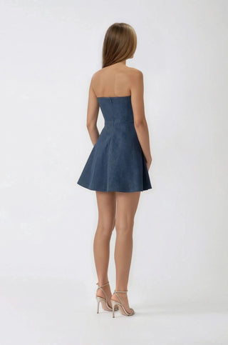 Tai Dress – Dark Denim - Glamourous Grace