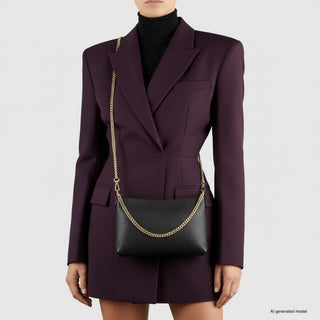 Italian Full-Grain Leather Crossbody Bag | Mantova