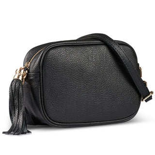 Italian Full-Grain Leather Crossbody Bag | Parma - Glamourous Grace