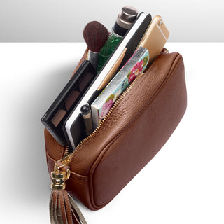 Italian Full-Grain Leather Crossbody Bag | Parma - Glamourous Grace