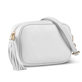 Italian Full-Grain Leather Crossbody Bag | Parma - Glamourous Grace