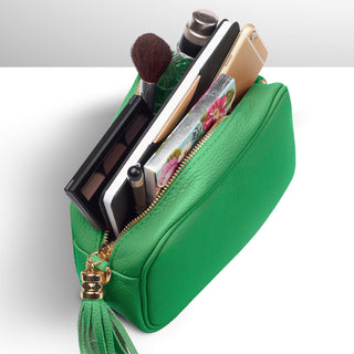 Italian Full-Grain Leather Crossbody Bag | Parma - Glamourous Grace