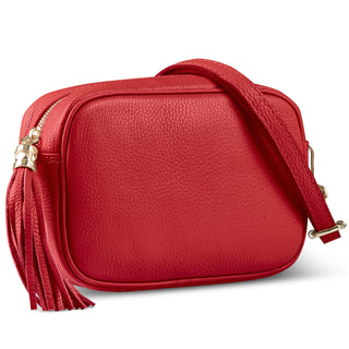 Italian Full-Grain Leather Crossbody Bag | Parma - Glamourous Grace