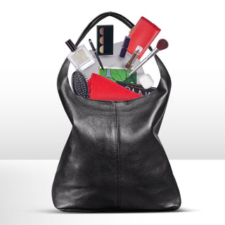 Italian Full-Grain Leather Hobo Bag | Siena - Glamourous Grace