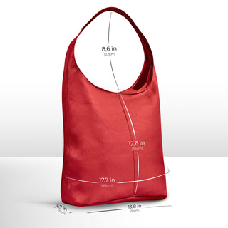 Italian Full-Grain Leather Hobo Bag | Siena - Glamourous Grace