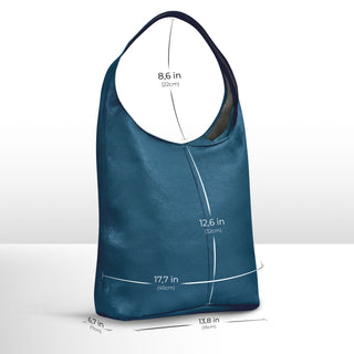 Italian Full-Grain Leather Hobo Bag | Siena - Glamourous Grace