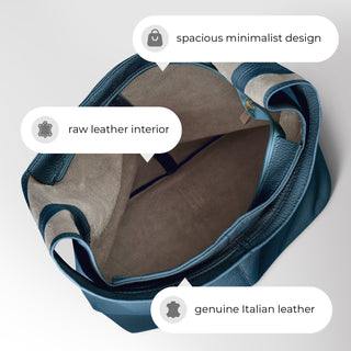 Italian Full-Grain Leather Hobo Bag | Siena - Glamourous Grace