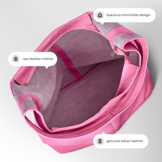 Italian Full-Grain Leather Hobo Bag | Siena