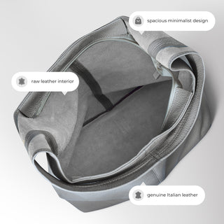 Italian Full-Grain Leather Hobo Bag | Siena