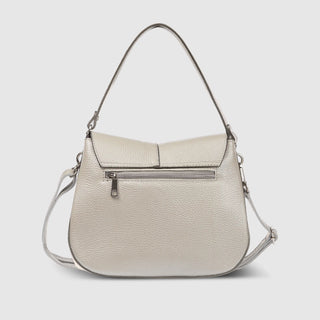 Italian Full-Grain Leather Shoulder Bag | Terni - Glamourous Grace