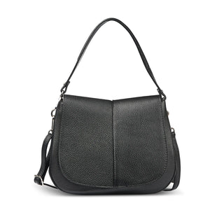 Italian Full-Grain Leather Shoulder Bag | Terni - Glamourous Grace