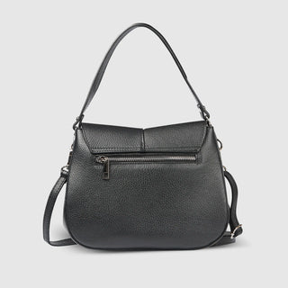 Italian Full-Grain Leather Shoulder Bag | Terni - Glamourous Grace