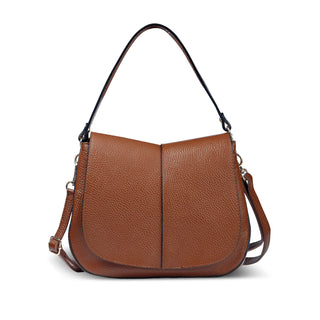 Italian Full-Grain Leather Shoulder Bag | Terni - Glamourous Grace