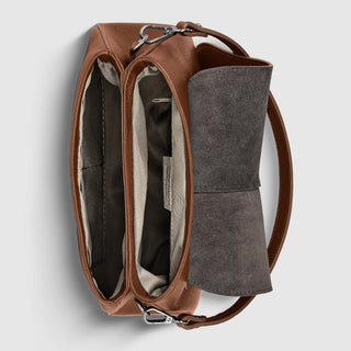 Italian Full-Grain Leather Shoulder Bag | Terni - Glamourous Grace