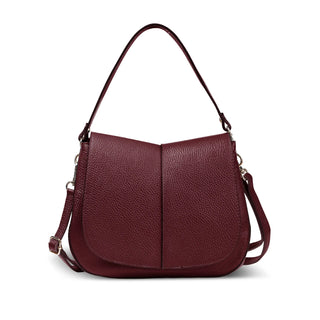 Italian Full-Grain Leather Shoulder Bag | Terni - Glamourous Grace