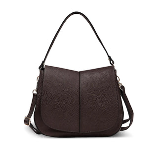 Italian Full-Grain Leather Shoulder Bag | Terni - Glamourous Grace