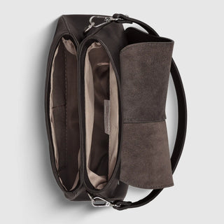 Italian Full-Grain Leather Shoulder Bag | Terni - Glamourous Grace