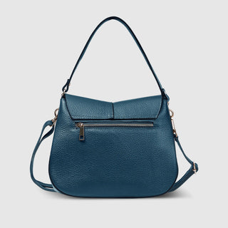 Italian Full-Grain Leather Shoulder Bag | Terni - Glamourous Grace