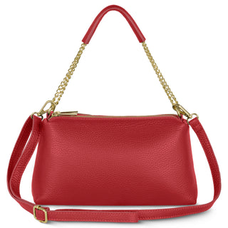 Italian Full-Grain Leather Crossbody Bag | Milano - Glamourous Grace