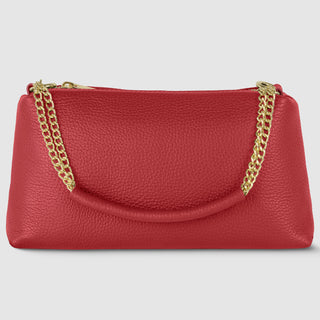 Italian Full-Grain Leather Crossbody Bag | Milano - Glamourous Grace