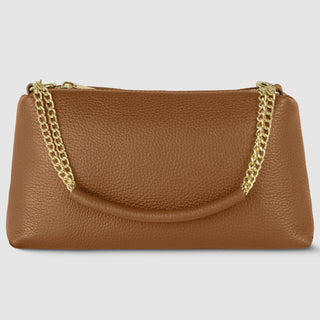 Italian Full-Grain Leather Crossbody Bag | Milano - Glamourous Grace