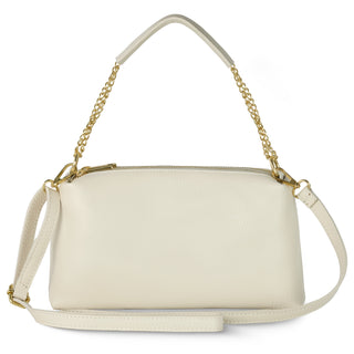 Italian Full-Grain Leather Crossbody Bag | Milano - Glamourous Grace