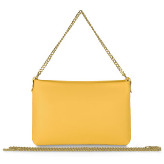 Italian Full-Grain Leather Crossbody Bag | Mantova - Glamourous Grace