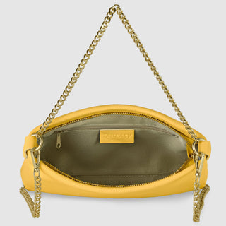 Italian Full-Grain Leather Crossbody Bag | Mantova - Glamourous Grace