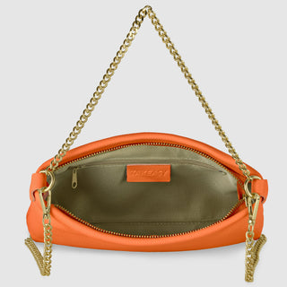 Italian Full-Grain Leather Crossbody Bag | Mantova - Glamourous Grace