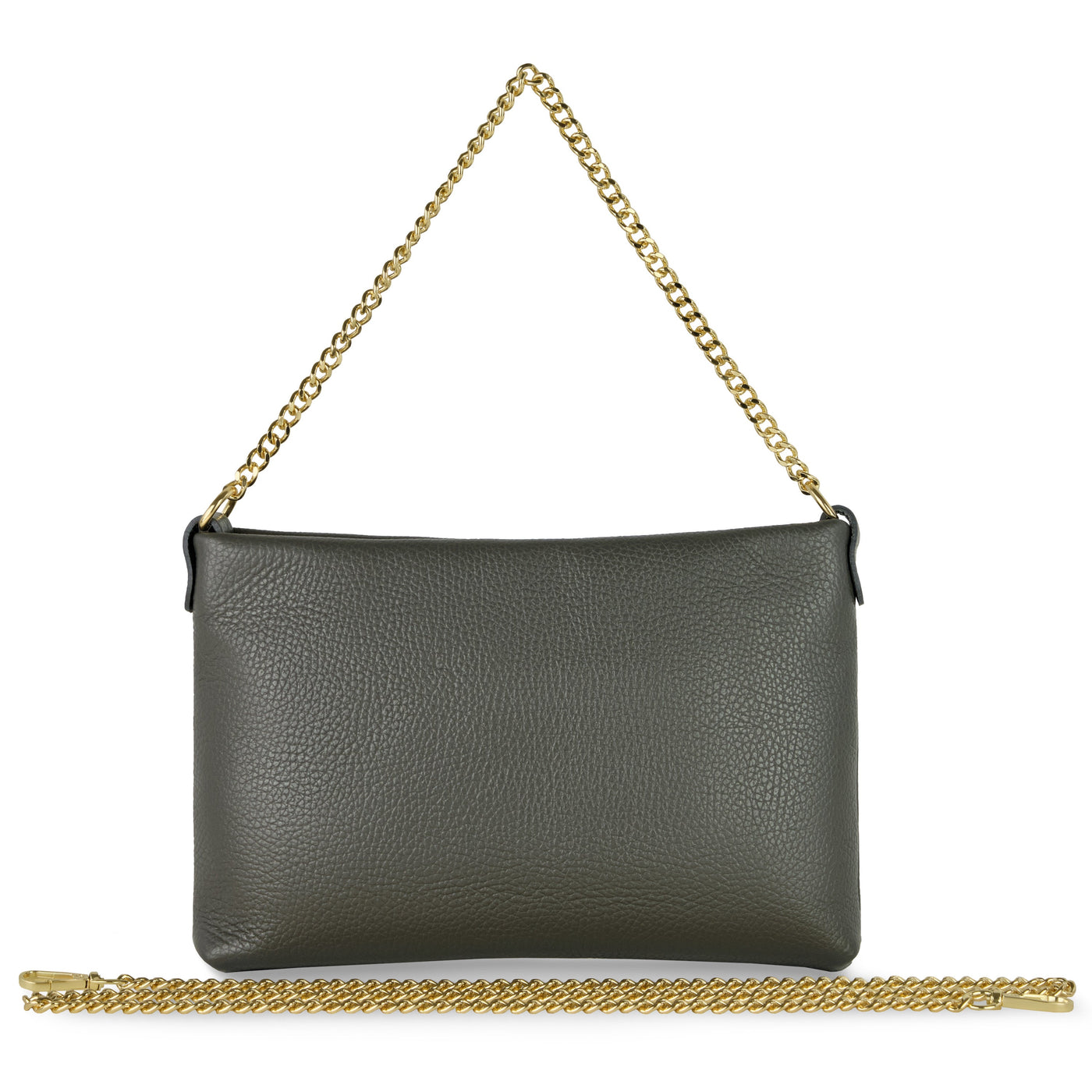 Italian Full-Grain Leather Crossbody Bag | Mantova - Glamourous Grace