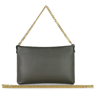 Italian Full-Grain Leather Crossbody Bag | Mantova - Glamourous Grace