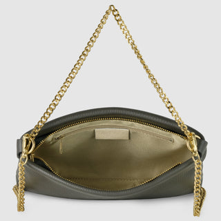 Italian Full-Grain Leather Crossbody Bag | Mantova - Glamourous Grace