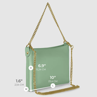 Italian Full-Grain Leather Crossbody Bag | Mantova