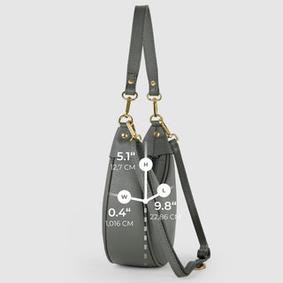 Italian Full-Grain Leather Shoulder Bag | Verona