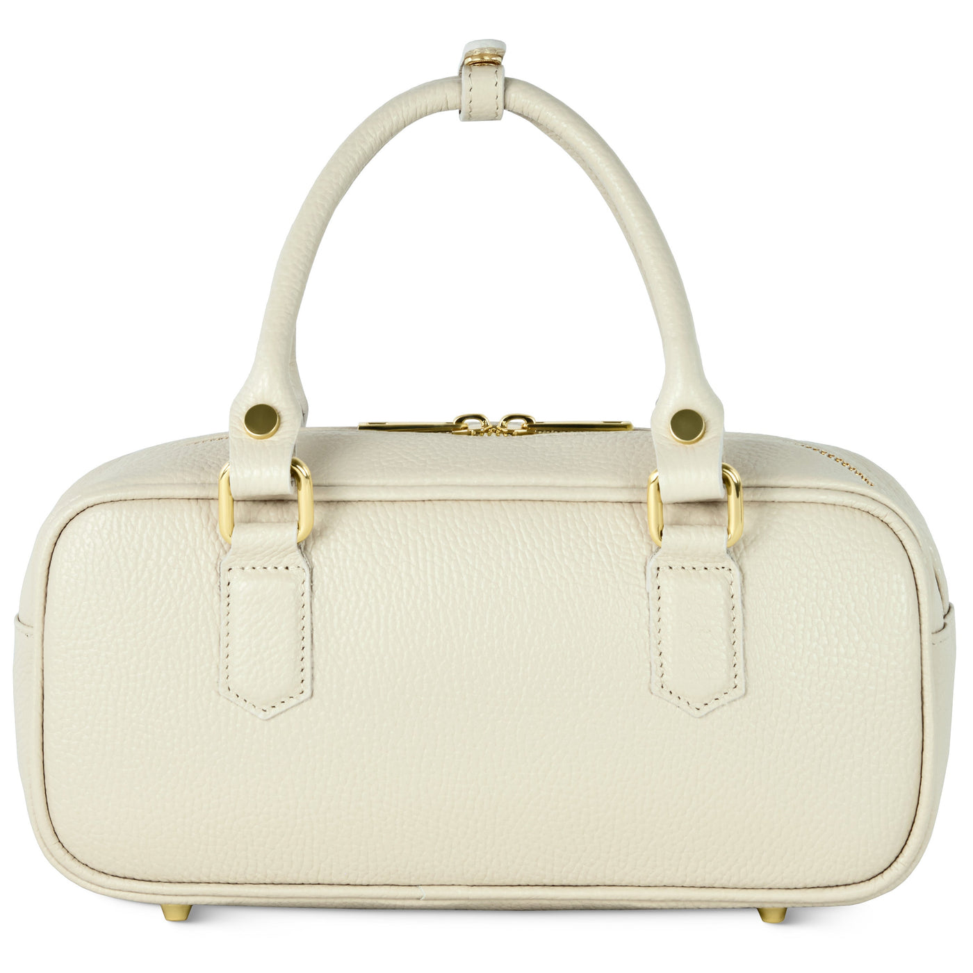 Italian Full-Grain Leather Top-Handle Bag | Venezia - Glamourous Grace