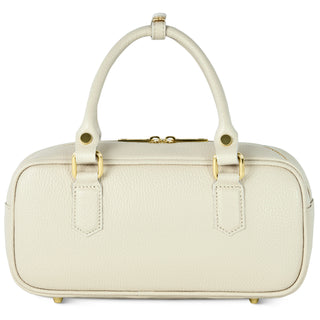Italian Full-Grain Leather Top-Handle Bag | Venezia - Glamourous Grace