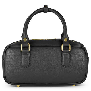 Italian Full-Grain Leather Top-Handle Bag | Venezia - Glamourous Grace