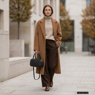 Italian Full-Grain Leather Top-Handle Bag | Venezia - Glamourous Grace