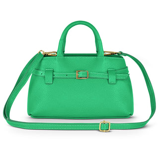Italian Full-Grain Leather Top-Handle Bag | Cervia
