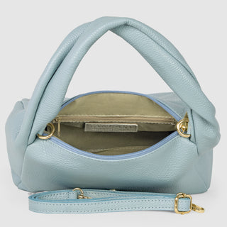 Italian Full-Grain Leather Top-Handle Bag | Perugia - Glamourous Grace