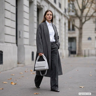 Italian Full-Grain Leather Top-Handle Bag | Perugia - Glamourous Grace