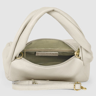 Italian Full-Grain Leather Top-Handle Bag | Perugia - Glamourous Grace