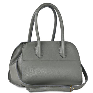 Italian Full-Grain Leather Top-Handle Bag | Sanremo