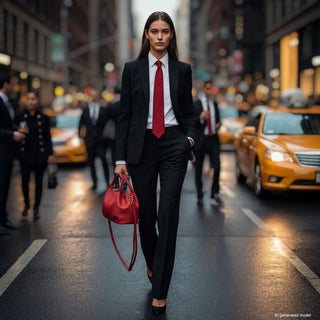 Italian Full-Grain Leather Top-Handle Bag | Lucca - Glamourous Grace