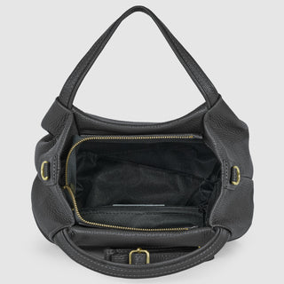 Italian Full-Grain Leather Top-Handle Bag | Lucca - Glamourous Grace